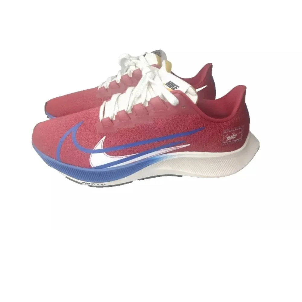 Nike Air Zoom 37 Premium Blue Ribbon Sports Red Men's Sz 10.5 Shoes